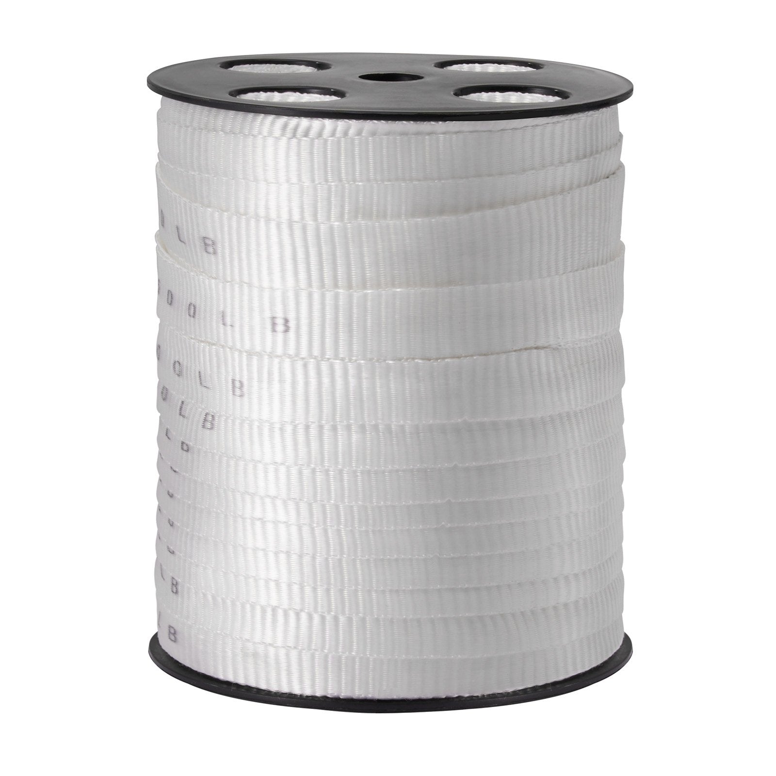 Tape & Dispensers: VEVOR Polyester Pull Tape, 1.9 cm x 80.8 m Mule Tape Flat Rope, 1134 kgf Tensile Capacity, Printed Webbing Cable Pulling Tape for Packaging, Gardening, Commercial Electrical, Conduit Work, White