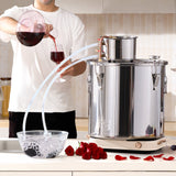 Distilling & Brewing: VEVOR Moonshine Still 13 Gal Water Alcohol Distiller Brewing Kit Stainless Steel