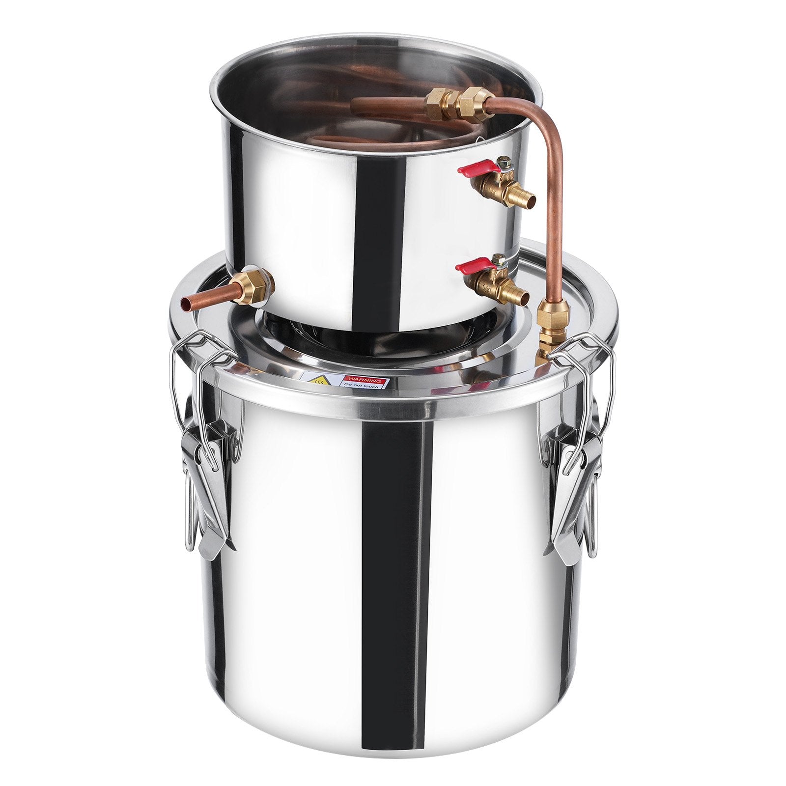 Distilling & Brewing: VEVOR Moonshine Still 3 Gal Water Alcohol Distiller Brewing Kit Stainless Steel