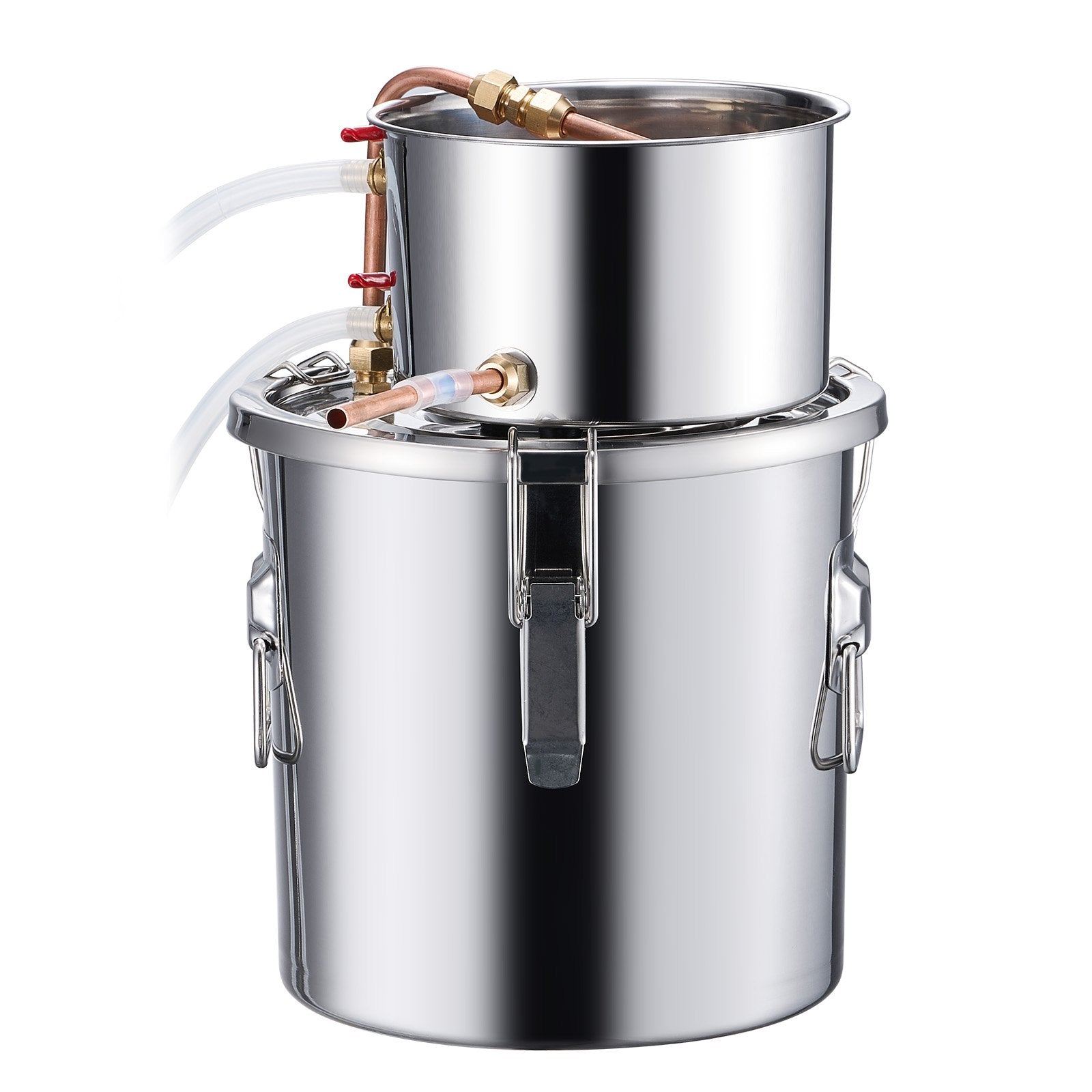 Distilling & Brewing: VEVOR Moonshine Still 3 Gal Water Alcohol Distiller Brewing Kit Stainless Steel