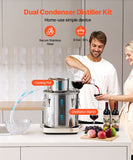 Distilling & Brewing: VEVOR Moonshine Still 8 Gal Water Alcohol Distiller Brewing Kit Stainless Steel