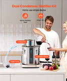 Distilling & Brewing: VEVOR Moonshine Still 8 Gal Water Alcohol Distiller Brewing Kit Stainless Steel