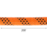Umbrellas & Sunshades: VEVOR 1.43cm Double Braid Polyester Rope 6096cm Nylon Pulling Rope 498.95kg High Force Polyester Load Sailing Rope(1.43cm-6096cm)