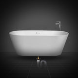 Pet ID Tags: VEVOR PVC Freestanding Tub Drain Kit, 2 Brass Tail Pipes, Bathtub Drain Rough-in Kit, with PVC Adapter of Tailpiece, Compatible with Freestanding Bathtubs, Floor Mounted Bathtubs and Island Bathtubs