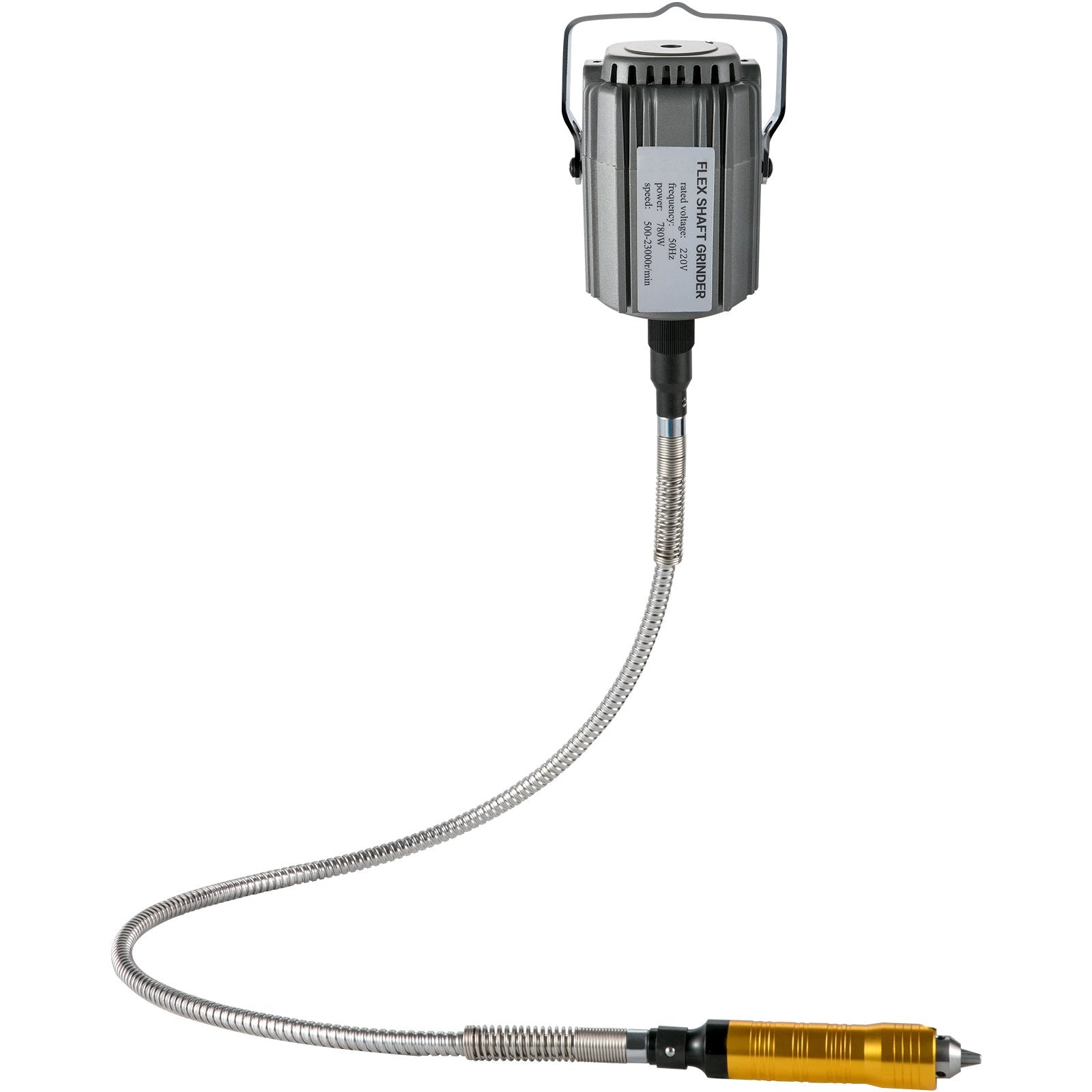 Hand Tools: VEVOR Flex Shaft Grinder Rotary Tool 780W 6.5mm Chuck w/ Foot Pedal 45 Accessory