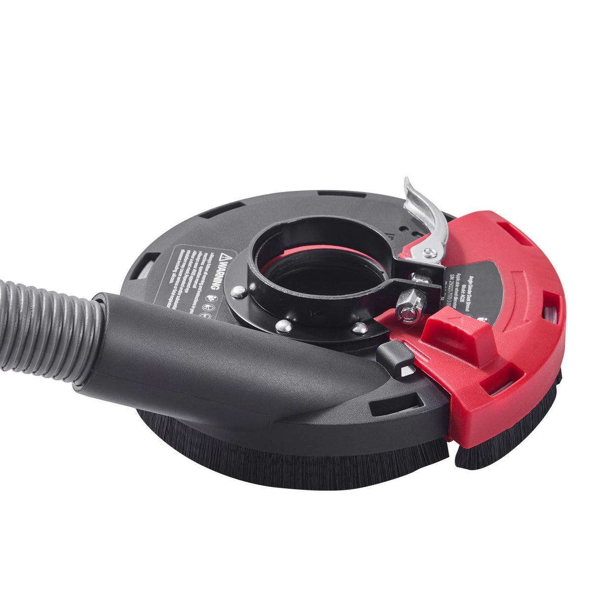 Grinding Dust Shroud for Angle Grinder, Universal 100-125mm, Surface Grinder Dust Shroud with 6 Clamping Washers & 125 mm Diamond Grinding Cup Wheel, Connect to Vacuum Cleaner, for Wood Concrete