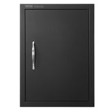BBQs & Accessories: VEVOR BBQ Access Door, 415x570 mm Single Outdoor Kitchen Door, Cold Plate Flush Mount Door, Wall Vertical Door with Handle, for BBQ Island, Grilling Station, Outside Cabinet