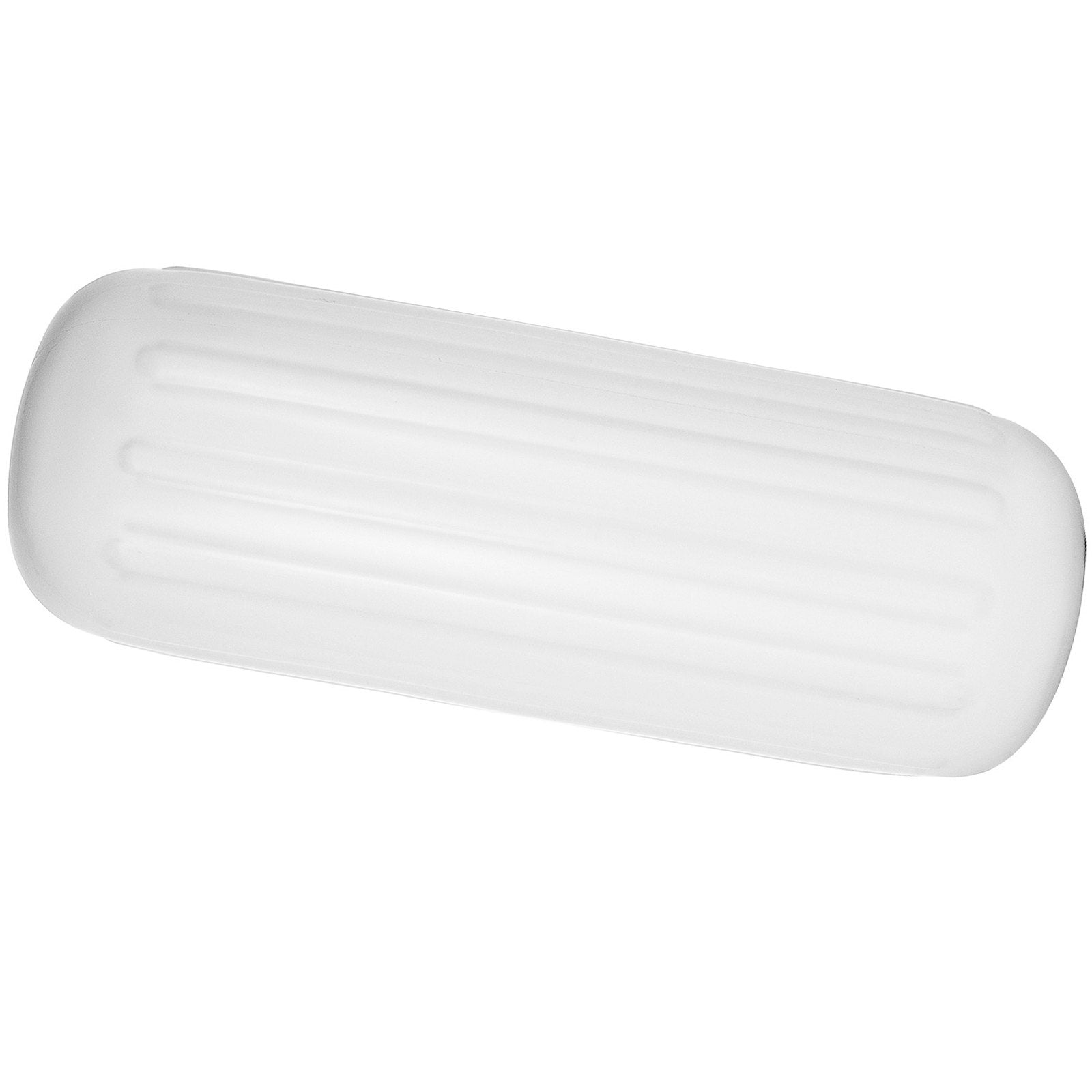 Boating Accessories: VEVOR 4 Ribbed Boat Fender 10" x 28" White Center Hole Bumper Mooring Protection