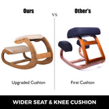 Office & Desk Chairs: VEVOR Ergonomic Kneeling Chair Heavy Duty Better Posture Kneeling Stool Office Chair Home for Body Shaping Relieveing Stress Meditation Desk Computer Kneeling Stool Chair