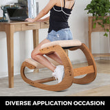 Office & Desk Chairs: VEVOR Ergonomic Kneeling Chair Heavy Duty Better Posture Kneeling Stool Office Chair Home for Body Shaping Relieveing Stress Meditation Desk Computer Kneeling Stool Chair
