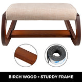 Wellness Accessories: Vevor Ergonomic Kneeling Chair Wooden Neck Pain Relief Relieve Fatigue Wood Stool