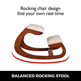 Wellness Accessories: Vevor Ergonomic Kneeling Chair Wooden Neck Pain Relief Relieve Fatigue Wood Stool