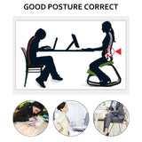Wellness Accessories: Vevor Ergonomic Kneeling Chair Wooden Neck Pain Relief Relieve Fatigue Wood Stool