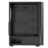 Desktops & Accessories: VEVOR Mid-Tower ATX PC Gaming Case Computer Case Box with 3 x 120 mm ARGB Fans