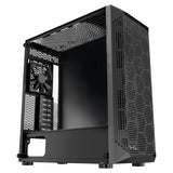 Desktops & Accessories: VEVOR PC Gaming Case, Mid-Tower, Computer Case with High-Airflow Tempered Glass Panel, Dust Filter, 4 x 120 mm Fans, Cable Management, for GPU up to 270 mm in Length, Compatible with ATX/M-ATX/ITX