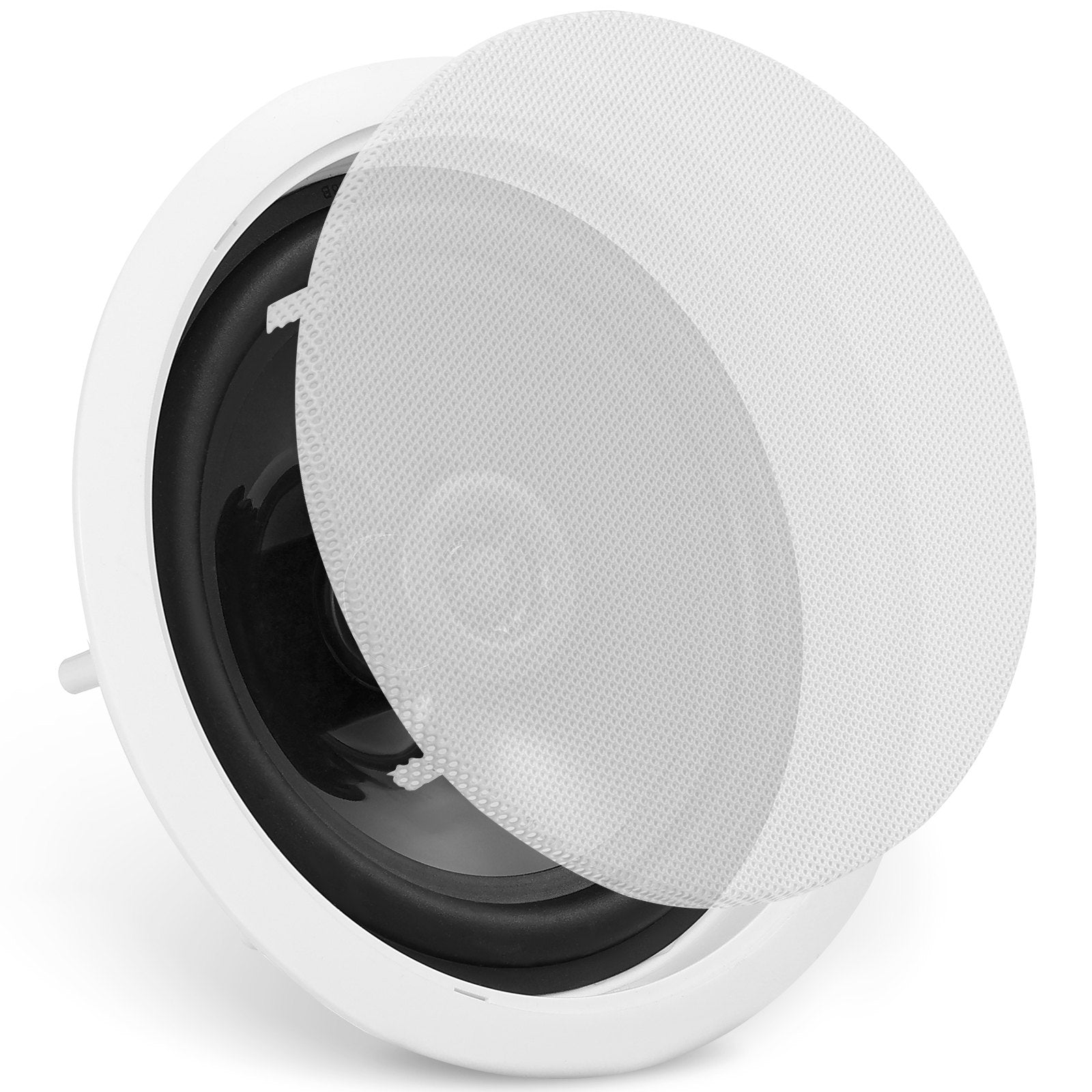 Mouse & Accessories: VEVOR 165.1 mm in Ceiling Speakers, 150-Watts, Flush Mount Ceiling & in-Wall Speakers System with 8ΩImpedance 89dB Sensitivity, for Home Kitchen Living Room Bedroom or Covered Outdoor Porches, Single