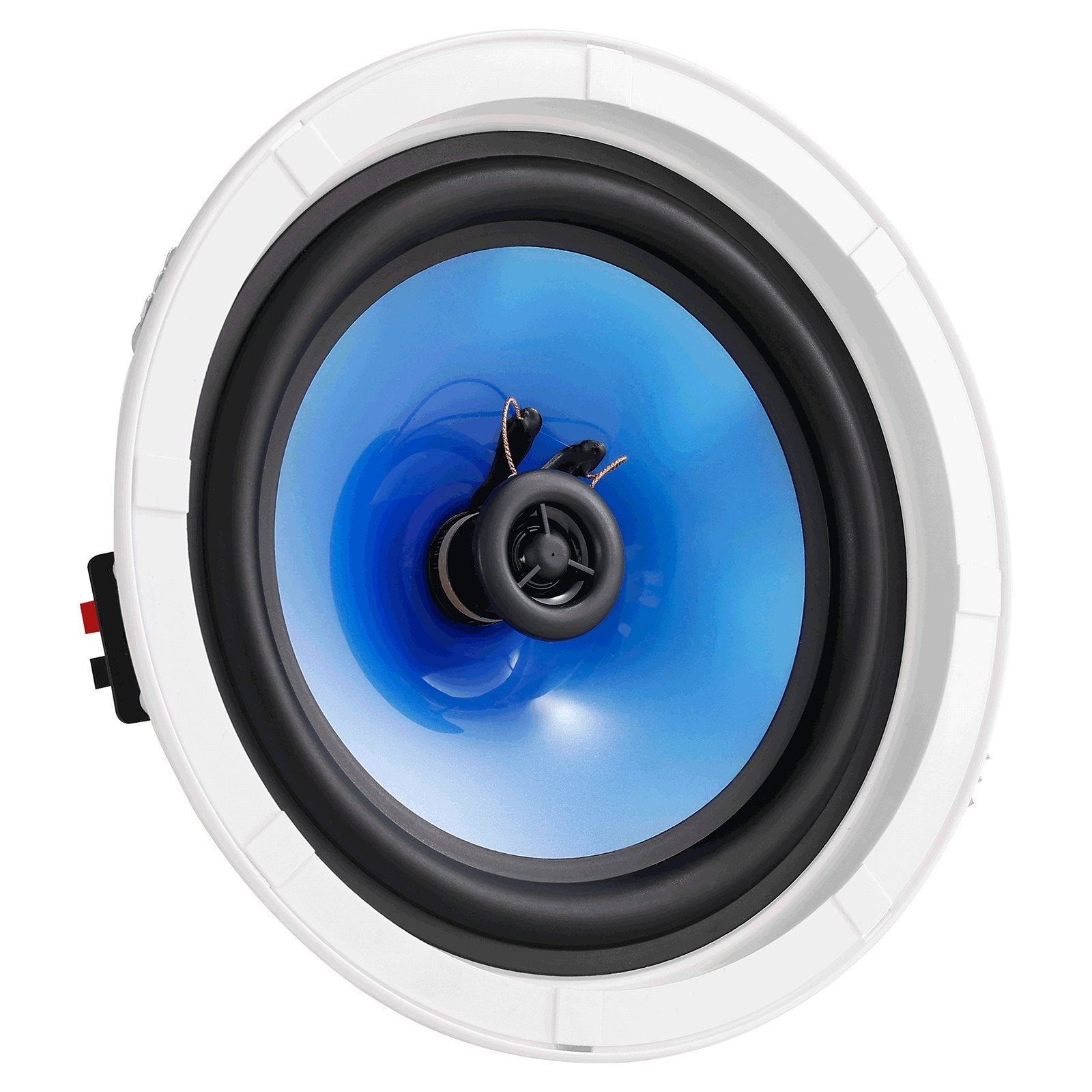 Audio Speakers: VEVOR 2 PCs 203.2 mm in Ceiling Speakers, 50-Watts, Flush Mount Ceiling & in-Wall Speakers System with Impedance 89dB Sensitivity, for Home Kitchen Living Room Bedroom or Covered Outdoor Porches