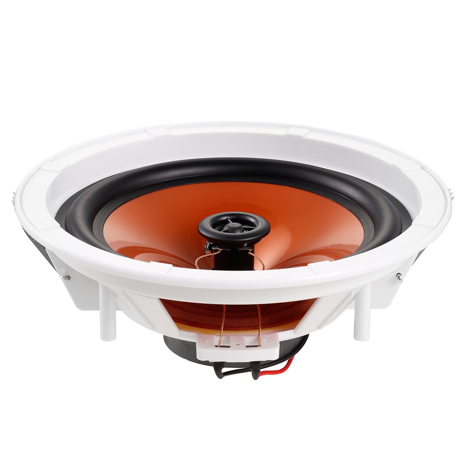 Audio Speakers: VEVOR 4 PCs 203.2 mm in Ceiling Speakers, 100-Watts, Flush Mount Ceiling & in-Wall Speakers System with 8ΩImpedance 89dB Sensitivity, for Home Kitchen Living Room Bedroom or Covered Outdoor Porches