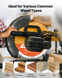 Bicycle Stands & Storage: VEVOR Circular Saw Blade, 254 mm Diameter, 50 Sharp Alloy Teeth, 15.875 mm Arbor, Fine Finish, Wood Cutting Blade for Circular Saw, with Noise-Reducing Heat Vents, for Cutting Plywood, OSB, Hardwood