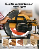 Saw Accessories: VEVOR Circular Saw Blade, 203 mm Diameter, 42 Sharp Alloy Teeth, 25.4mm Arbor, Fine Finish, Wood Cutting Blade for Circular Saw, with Noise-Reducing Heat Vents, for Cutting Plywood, OSB, and Hardwood