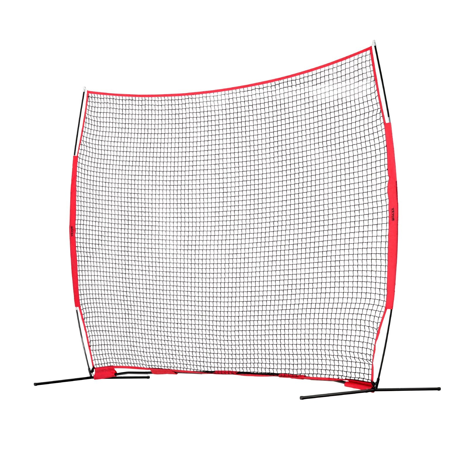 Tents: VEVOR Barricade Backstop Net, 12x9 ft Ball Sports Barrier Netting, Portable Practice Equipment with Carry Bag, Protection Screen for Baseball Softball Lacrosse Soccer Hockey Training, for Backyard