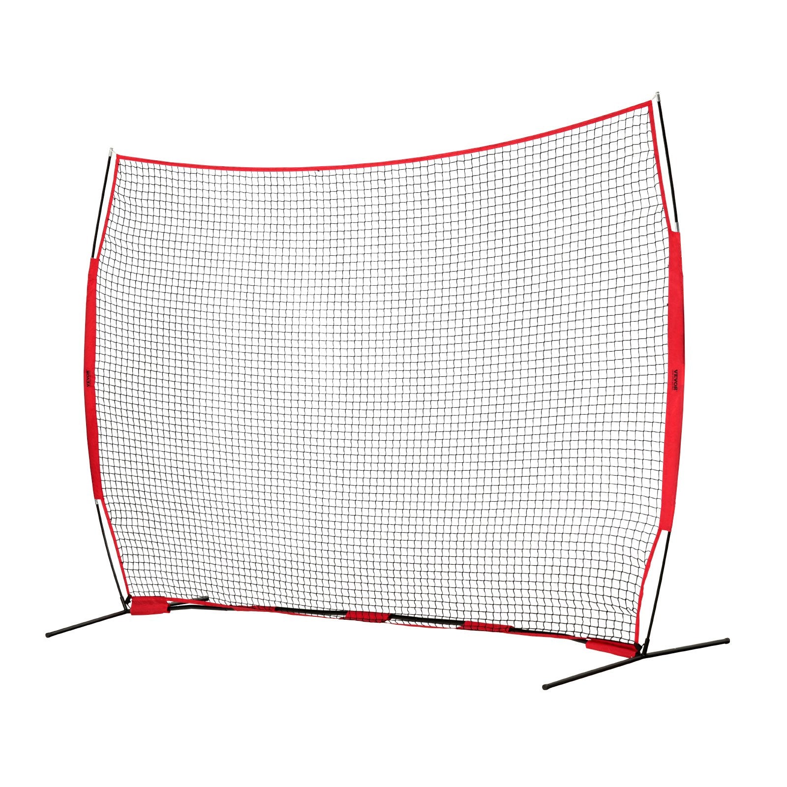 Tents: VEVOR Barricade Backstop Net, 12x9 ft Ball Sports Barrier Netting, Portable Practice Equipment with Carry Bag, Protection Screen for Baseball Softball Lacrosse Soccer Hockey Training, for Backyard