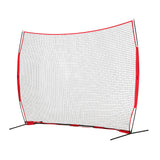 Tents: VEVOR Barricade Backstop Net, 12x9 ft Ball Sports Barrier Netting, Portable Practice Equipment with Carry Bag, Protection Screen for Baseball Softball Lacrosse Soccer Hockey Training, for Backyard