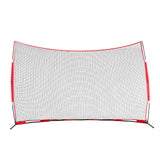 Tents: VEVOR Barricade Backstop Net, 16x10 ft Ball Sports Barrier Netting, Portable Practice Equipment with Carry Bag, Protection Screen for Baseball Softball Lacrosse Soccer Hockey Training, for Backyard