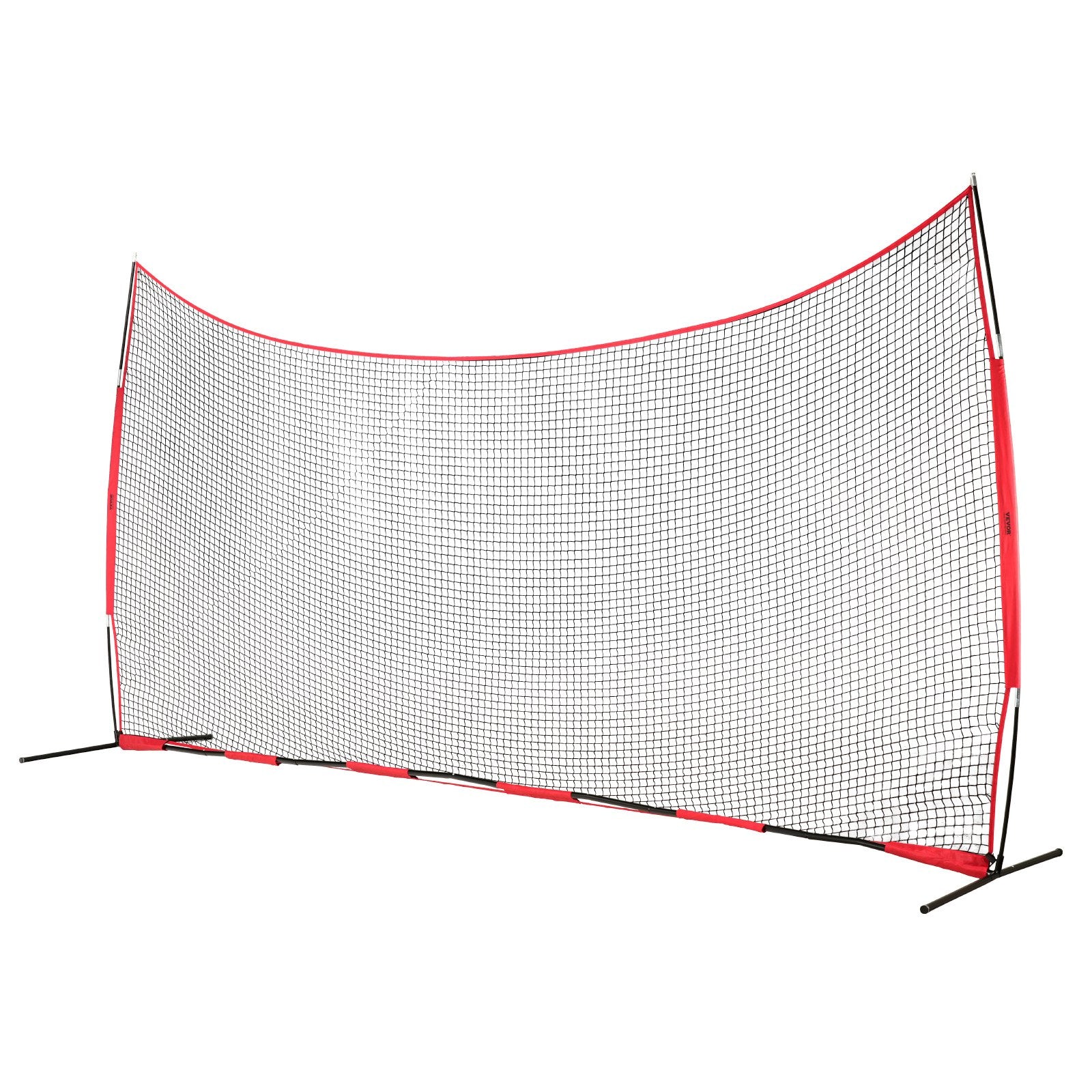 Tents: VEVOR Barricade Backstop Net, 20x10 ft Ball Sports Barrier Netting, Portable Practice Equipment with Carry Bag, Protection Screen for Baseball Softball Lacrosse Soccer Hockey Training, for Backyard