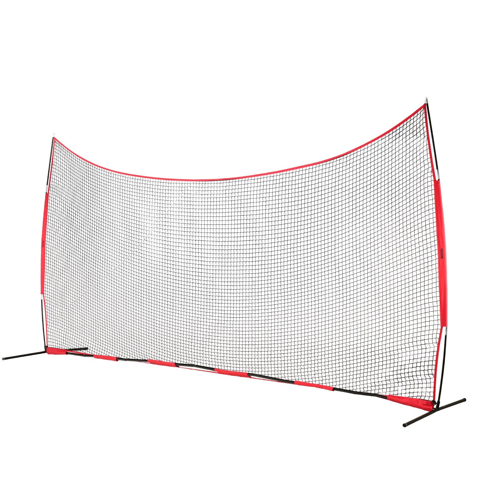 Tents: VEVOR Barricade Backstop Net, 20x10 ft Ball Sports Barrier Netting, Portable Practice Equipment with Carry Bag, Protection Screen for Baseball Softball Lacrosse Soccer Hockey Training, for Backyard