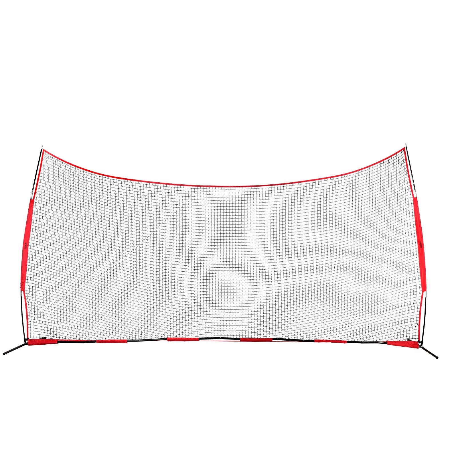 Tents: VEVOR Barricade Backstop Net, 20x10 ft Ball Sports Barrier Netting, Portable Practice Equipment with Carry Bag, Protection Screen for Baseball Softball Lacrosse Soccer Hockey Training, for Backyard