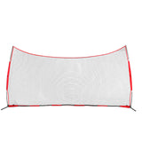 Tents: VEVOR Barricade Backstop Net, 20x10 ft Ball Sports Barrier Netting, Portable Practice Equipment with Carry Bag, Protection Screen for Baseball Softball Lacrosse Soccer Hockey Training, for Backyard