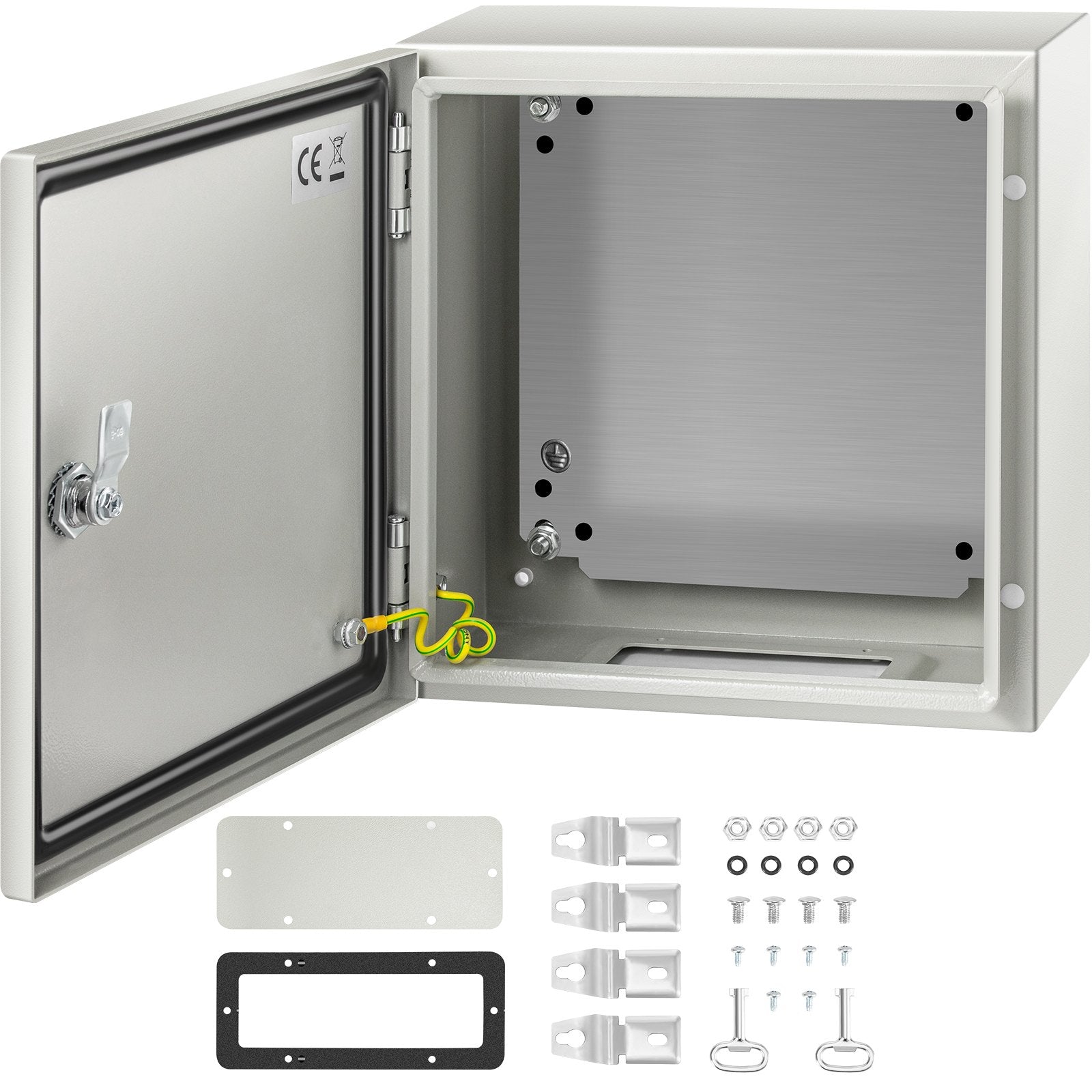 Automotive Repair & Speciality Tools: VEVOR NEMA Steel Enclosure, 12 x 12 x 6''steel electrical box
electrical enclosur NEMA 4X Steel Electrical Box, IP66 Waterproof & Dustproof, Outdoor/Indoor Electrical Junction Box, with Mounting Plat