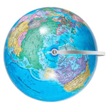 Gardening Tools: VEVOR Rotating World Globe with Stand, 203.2 mm, Educational Geographic Globe with Precise Time Zone ABS Material, 360° Spinning Globe for Kids Children Learning Classroom Geography Education