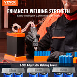 Power Drills & Accessories: VEVOR 801D Battery Spot Welder 14.5KW Capacitor Energy Storage Pulse Spot Welder