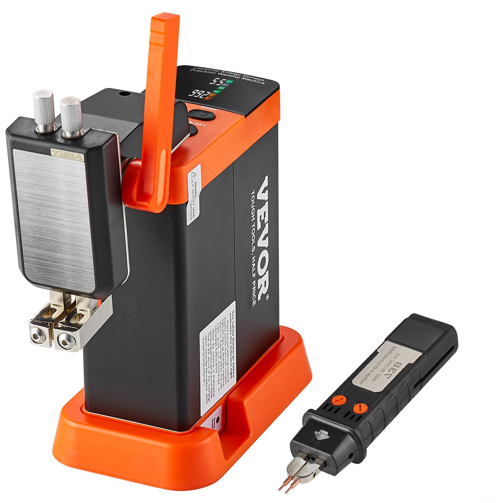 Power Drills & Accessories: VEVOR 801D Battery Spot Welder 14.5KW Capacitor Energy Storage Pulse Spot Welder