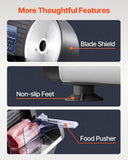 Speciality Appliances: VEVOR Meat Slicer 180W 190 mm Electric Deli Food Slicer for Meat Bread Cheese