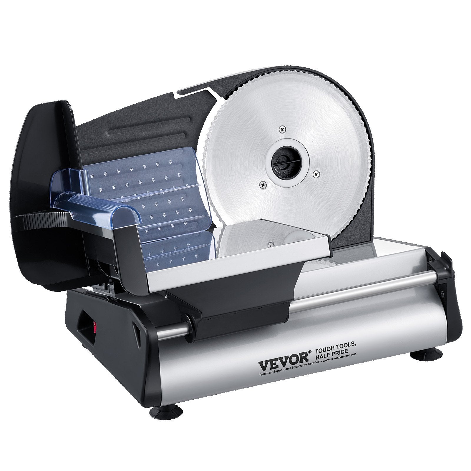 Meat Slicer 180W 190 mm Electric Deli Food Slicer for Meat Bread Cheese