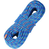 Gym Equipment & Accessories: VEVOR 10.2mm Dynamic Climbing Rope, 50M(164ft) Outdoor Rock Climbing Rope 25KN Breaking Tension, Stretchable Fiber Rope with Steel Snap Hooks for Escape, Rappelling, Fire Rescue, Blue