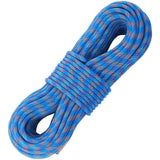 Gym Equipment & Accessories: VEVOR 10.2mm Dynamic Climbing Rope, 70M(230ft) Outdoor Rock Climbing Rope 25KN Breaking Tension, Stretchable Fiber Rope with Steel Snap Hooks for Escape, Rappelling, Fire Rescue, Blue