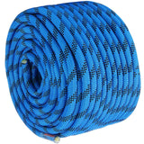 Outdoor Play Equipment: VEVOR 12.7mm Static Climbing Rope 38M(125ft) Outdoor Rock Climbing Rope Blue