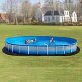 Pool Covers & Accessories: VEVOR Oval Pool Liner Pad, 15 x 30 ft Pool Liner Pad for Above Ground Swimming Pools, Extra-Thick Pool Mat, Prevents Punctures, Recycled Geotextile Material Underlayment Pad, Extend Liner Life