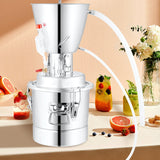 Distilling & Brewing: VEVOR 10L Alcohol Distiller Machine Brewing Equipment DIY Whiskey Home Still