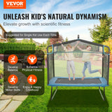 Trampolines & Accessories: VEVOR 6FT Trampoline for Kids, 72" Indoor/Outdoor Toddlers Trampoline, Mini Baby Trampoline with Safety Enclosure Net, Gymnastics Bar, Hammock, Recreational Trampoline Birthday Gift for 3+ Years Kids