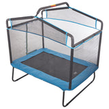 Trampolines & Accessories: VEVOR 6FT Trampoline for Kids, 72" Indoor/Outdoor Toddlers Trampoline, Mini Baby Trampoline with Safety Enclosure Net, Gymnastics Bar, Hammock, Recreational Trampoline Birthday Gift for 3+ Years Kids