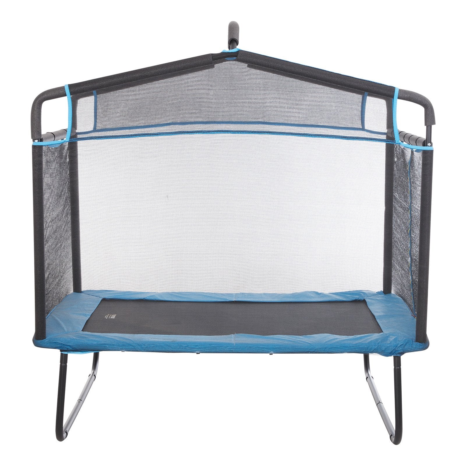 6FT Trampoline for Kids, 72" Indoor/Outdoor Toddlers Trampoline, Mini Baby Trampoline with Safety Enclosure Net, Gymnastics Bar, Hammock, Recreational Trampoline Birthday Gift for 3+ Years Kids