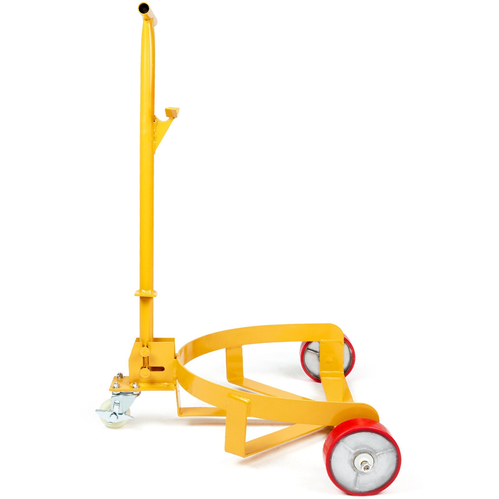 Side Tables: VEVOR 250L Drum Dolly, 544 kg Load Capacity, Barrel Dolly Cart Drum Caddy Round Dolly Steel Low Profile, Heavy Duty Steel Frame with Adjustable Handle 3 Wheels, for Workshop Factory Warehouse