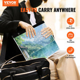 Gardening Tools: VEVOR Light Board, B4 LED Light Pad Ultra-Thin Portable Light Box, USB Powered Light Table for Art Tracing, Light Box for Diamond Painting, Animation, Sketching, Drawing, Stenciling, Artists (Black)