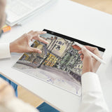 Gardening Tools: VEVOR Light Board, B4 LED Light Pad Ultra-Thin Portable Light Box, USB Powered Light Table for Art Tracing, Light Box for Diamond Painting, Animation, Sketching, Drawing, Stenciling, Artists (Black)