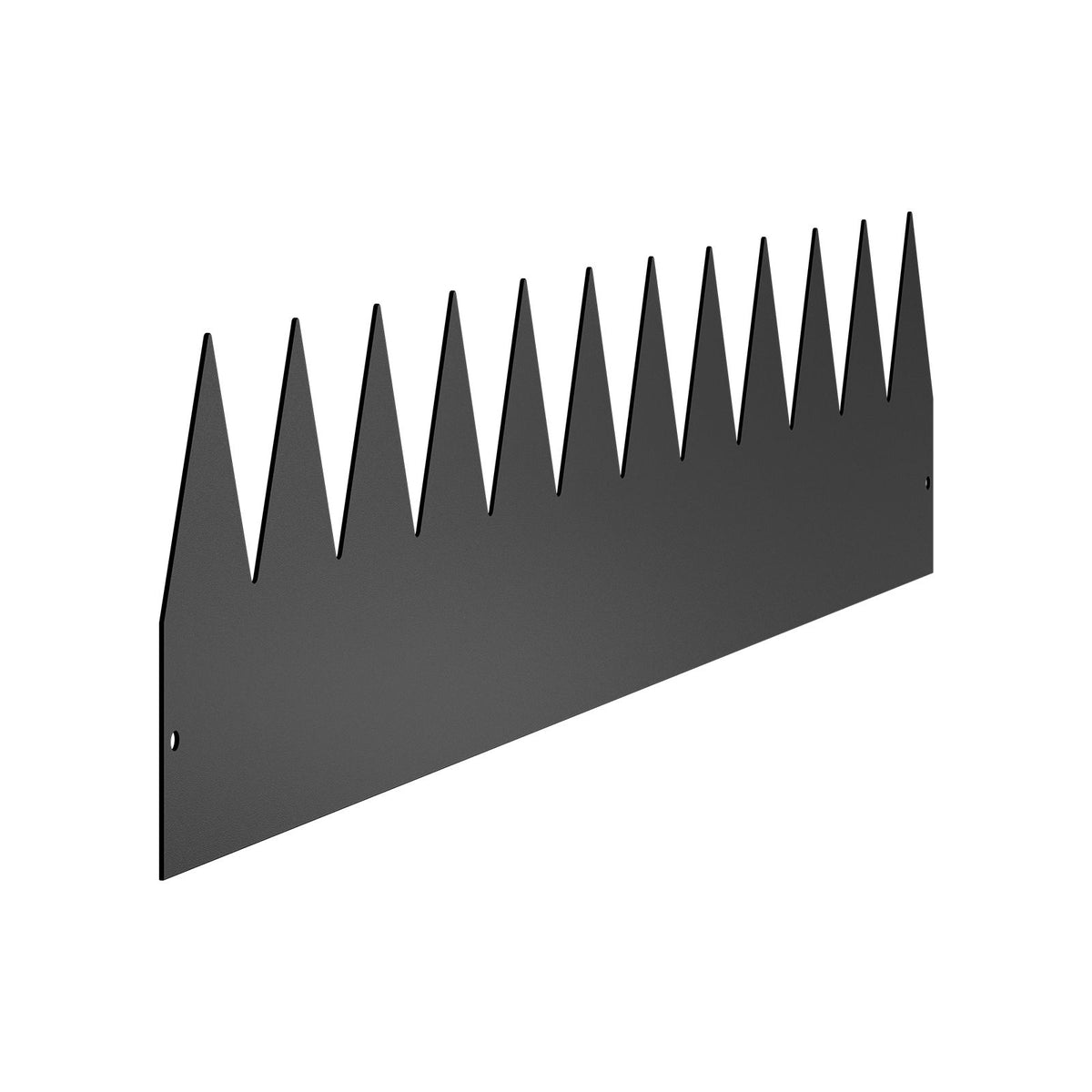 Steel Landscape Edging, 3 Packs 1016 x 203 mm Rust-Resistant Metal Landscape Edging, Bendable Garden Edging Border, Heavy Duty Lawn Edging, Easy-to-Install, Flower Bed Yard Pathway Divider Black